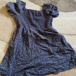 Square neck babydoll floral dress